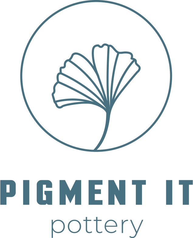 Logo Pigment It Pottery